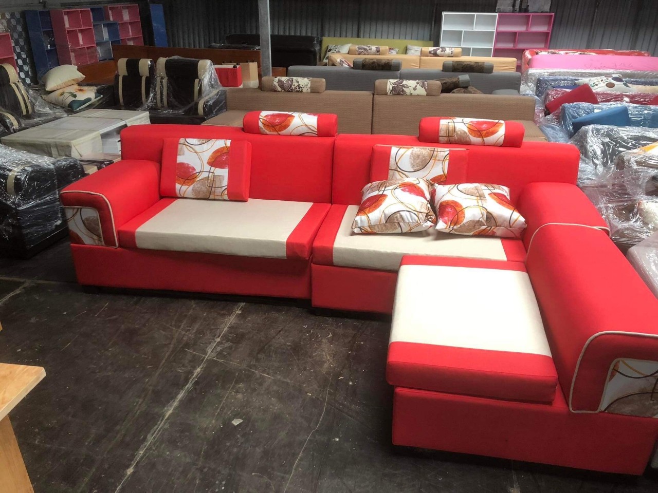 Bộ Sofa Góc Cải Hoa Hải Phòng